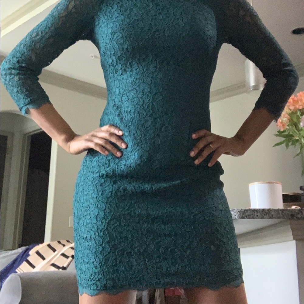 Adrianna Papell Lace Dress